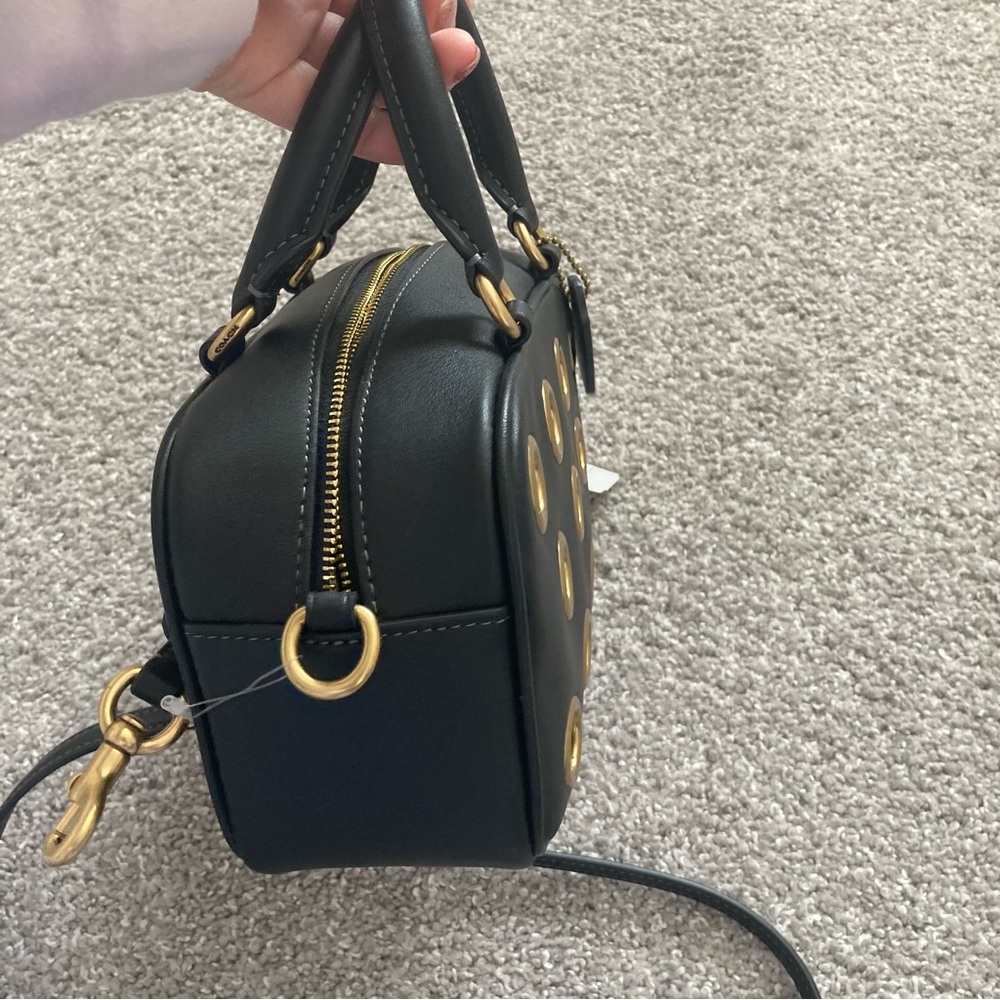 COACH Satchel Crossbody Bag With Grommets NWT - Picture 4 of 7